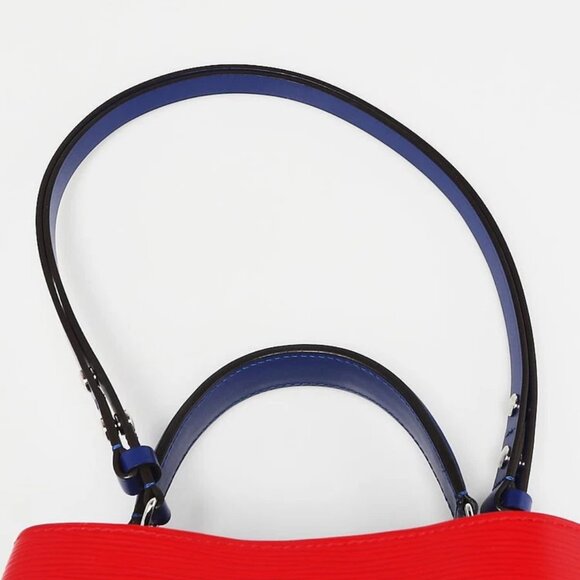 Louis Vuitton Coquelicot/Blue Epi Leather NeoNoe Bag - Picture 7 of 12